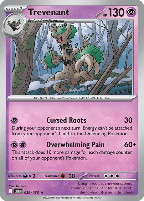 Trevenant (CRI 039)