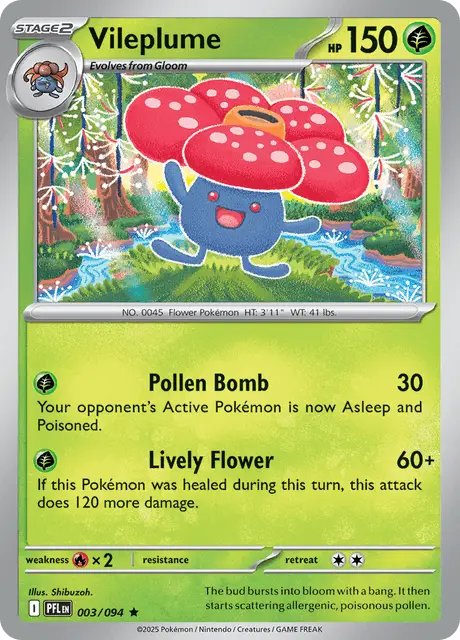 Vileplume (PFL 003)