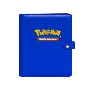 Premium Blue 4-Pocket Snap Binder for Pokémon