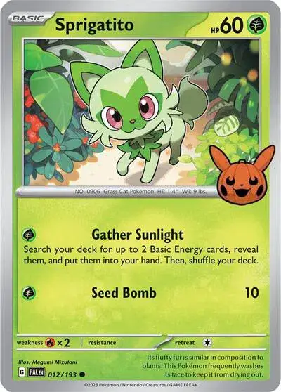 Sprigatito (BOO24 PAL 012)