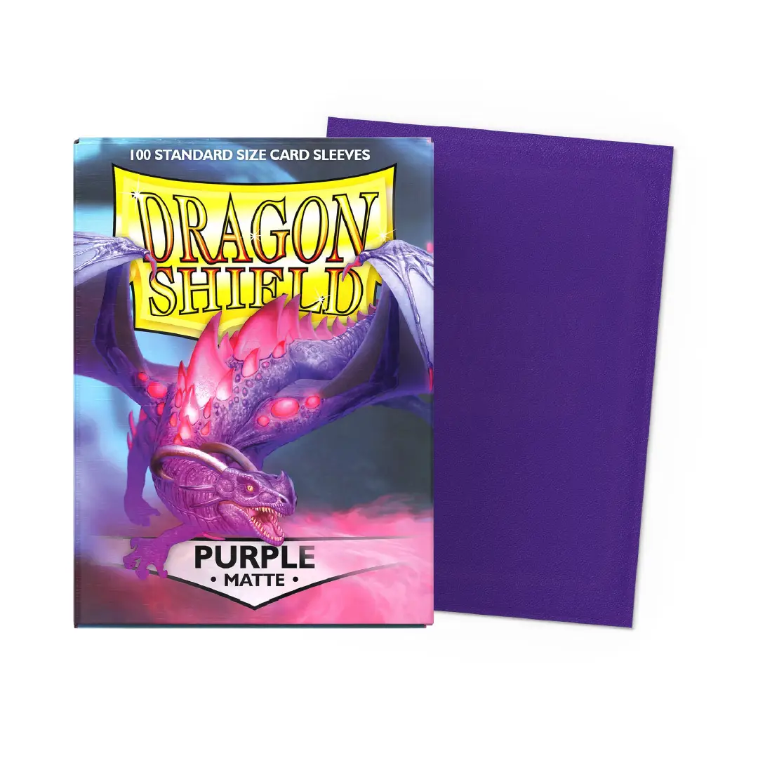 Dragon Shield Matte Sleeves – (Purple)