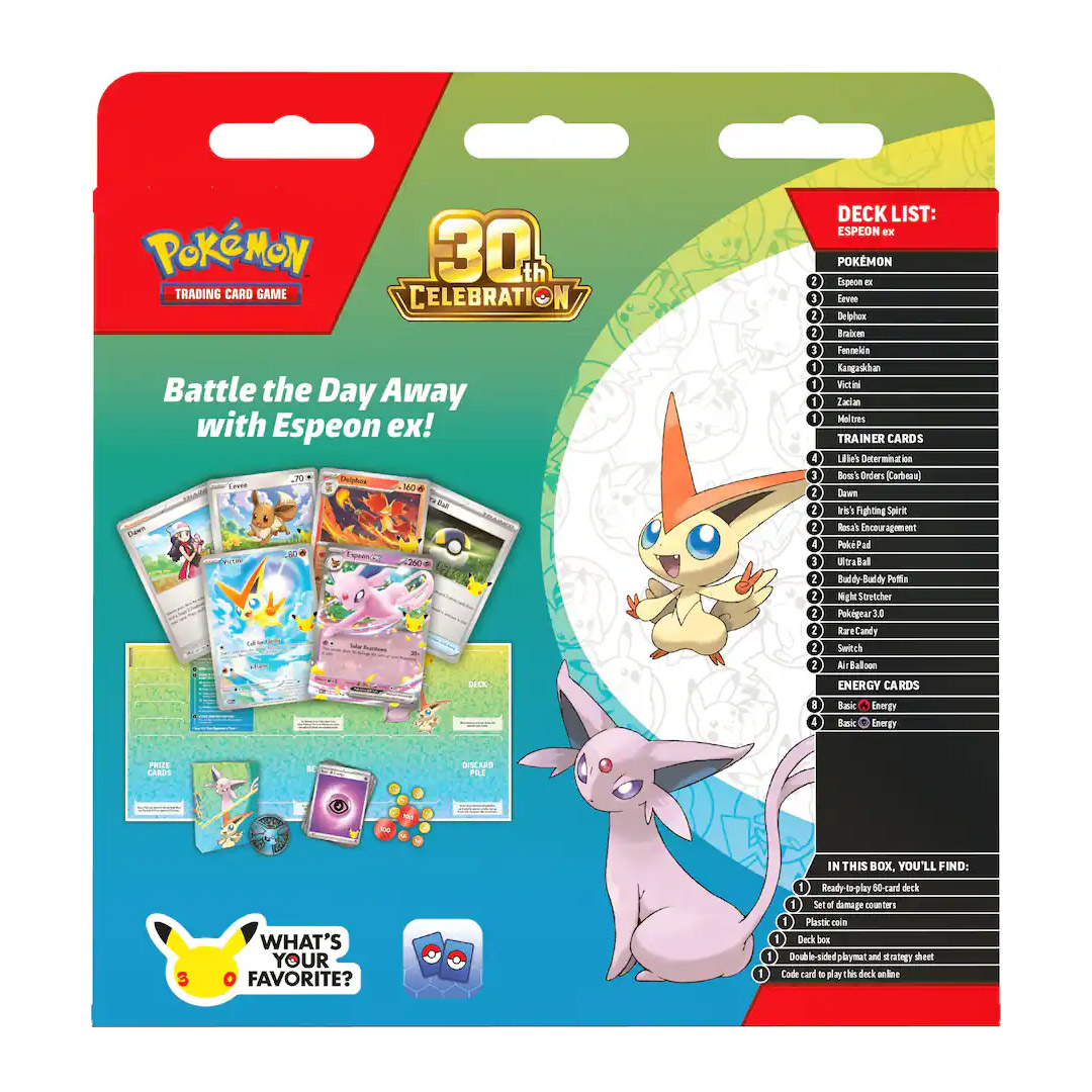 30th Celebration Battle Deck: Espeon ex - Image 4