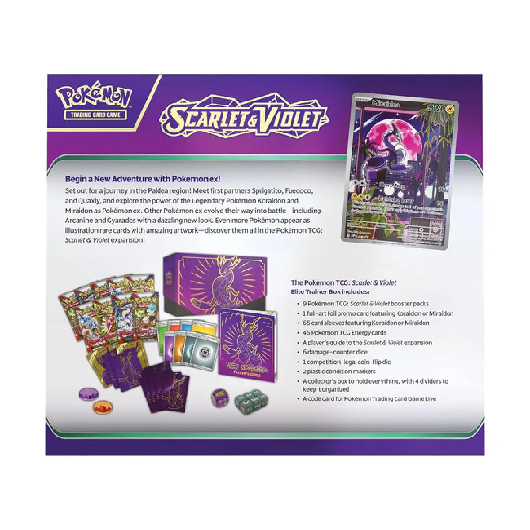 Elite Trainer Box – Scarlet & Violet: Miraidon - Image 4