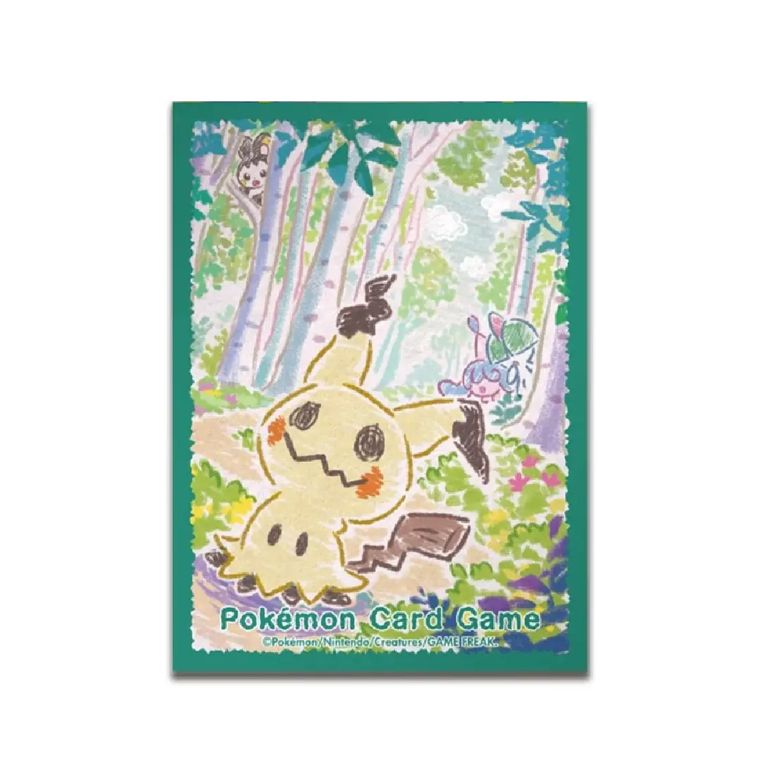 Pokémon Card Sleeves: Crayon Mimikyu